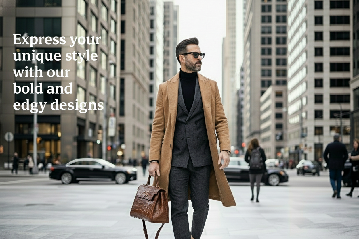 The man should be looking on the right